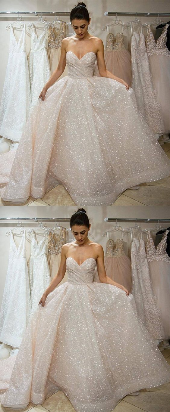 A-Line Sweetheart Court Train Lace prom Dress with Sequins cg1746