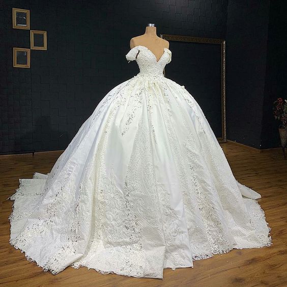 white long wedding dress bridal gowns Prom Dress cg22449