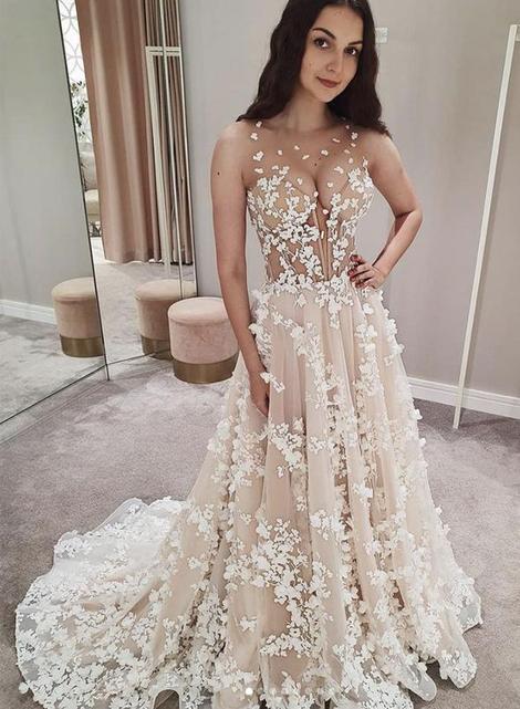 wedding dress tulle long prom dress, evening dress cg22885