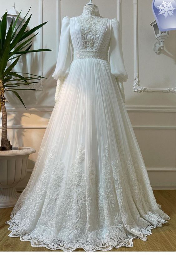 Wedding Dress, Long Prom Gown, Evening Dress cg23319