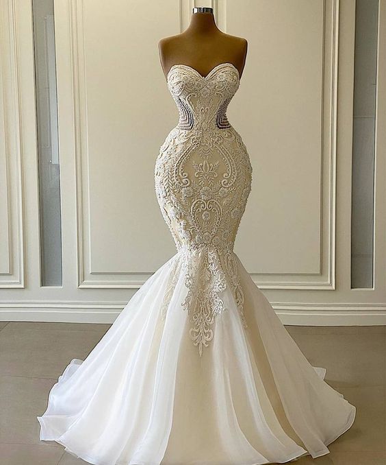 White long formal prom dress wedding dress cg24813