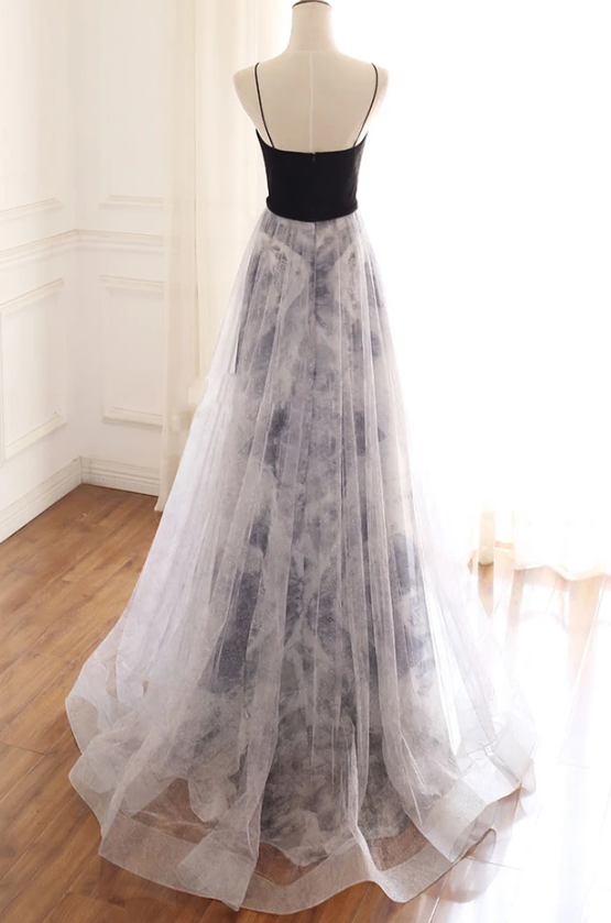 UNIQUE SWEETHEART TULLE LONG PROM DRESS TULLE FORMAL DRESS cg7829