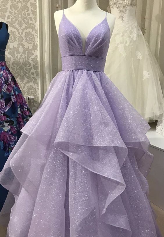 prom dress, purple evening dress, formal dress cg7869