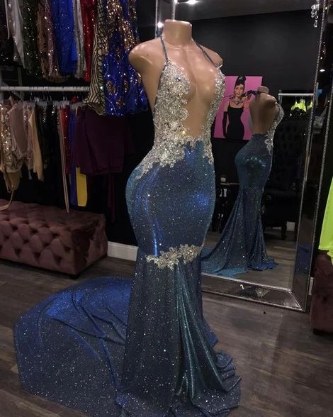 Deep v neck prom dresses lace cg7885