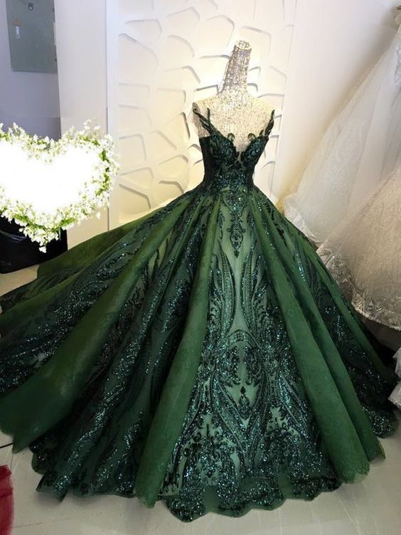 Sequin sparkly off the shoulder ball gown prom dress cg7947