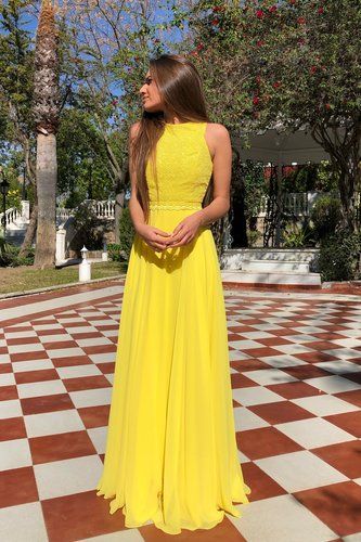 New Arrival yellow Prom Dress cg7995