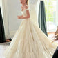 A line Sexy Wedding Dresses Off The shoulder Bride Dress For Women    cg25096