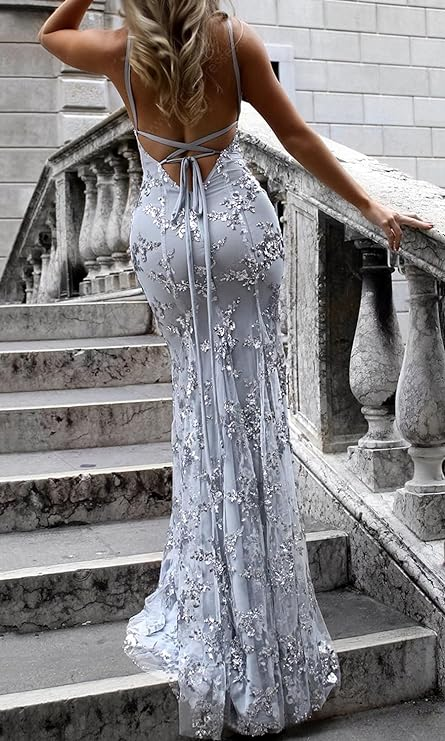 mermaid long evening dress formal dress party dress prom dress     cg20994