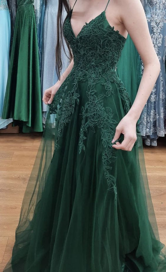 Emerald green prom dress Long Prom Dresses     cg24904