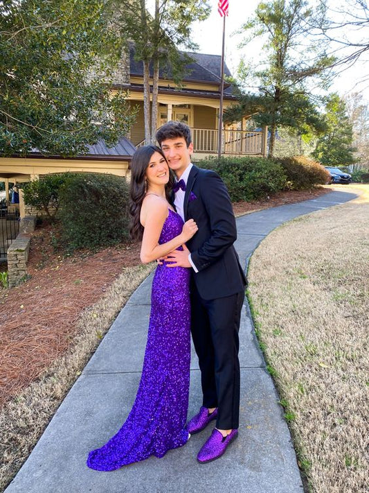 Purple Long Prom Dresses, Formal Graduation Party Dress   cg24990