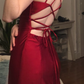 Spaghetti Straps Mermaid Long Prom Dress         cg23979