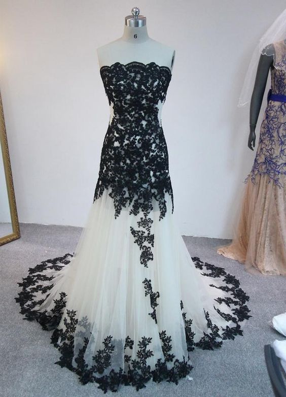 Black Lace Prom Dress,Long Prom Dresses,Charming Prom Dresses,Evening Dress Prom Gowns   cg10320