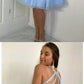 Amazing Halter Sleeveless Appliques Beading Top Tulle Homecoming Dresses cg1182