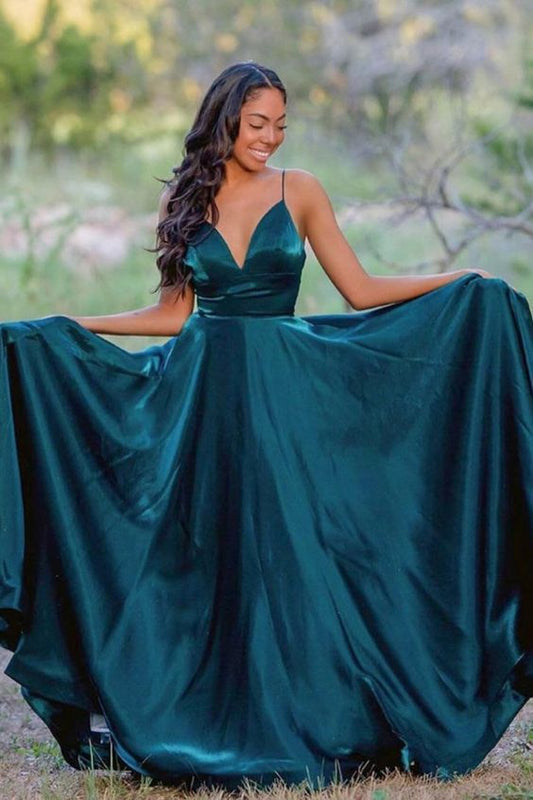 Tie Back Long Prom Gown with Train     cg13954