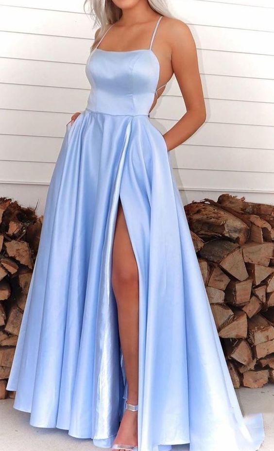 Blue new arrive Prom Dresses   cg14589