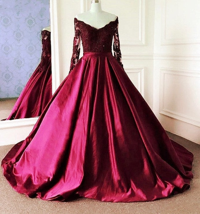 ball gown lace long prom dress evening dress    cg14969