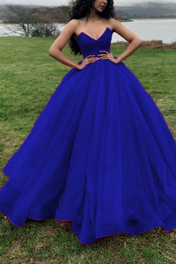 Elegant Organza Ruffles V-neck Bodice Corset Ball Gowns Floor Length Prom Dresses    cg15546