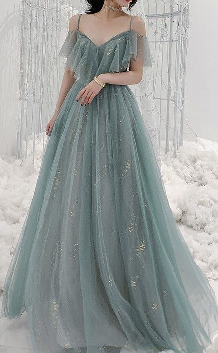 Stunning Beautiful Blue Gray Evening Maxi prom Dress Long For Elegant Ladies and classy women   cg16192