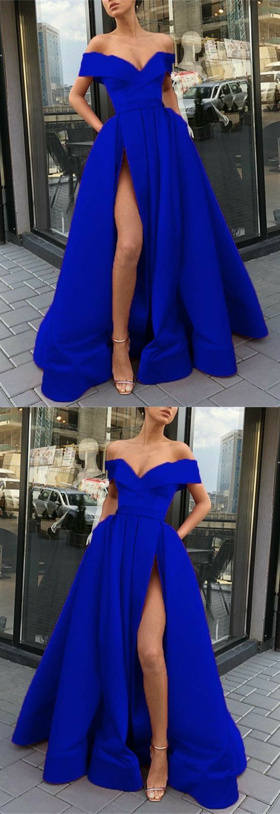 A-line Satin Long Prom Dresses,Cheap Prom Dresses    cg16691