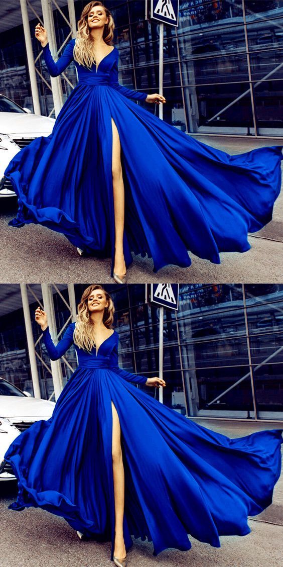 A-line Satin Long Prom Dresses,Cheap Prom Dresses    cg16692