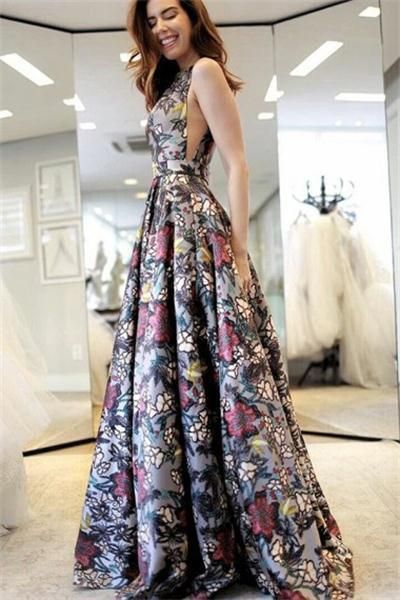 Long Elegant Beautiful A-line Floor Length Evening Prom Dresses  cg1803