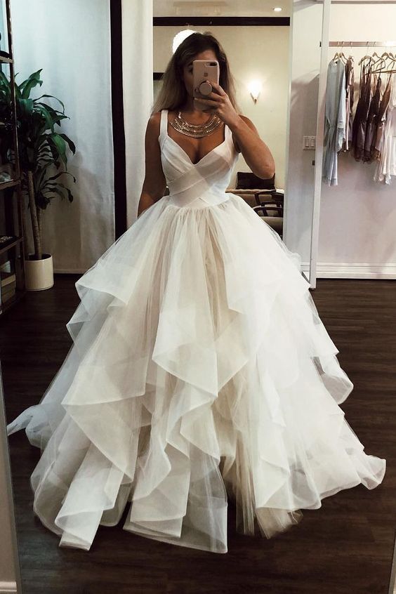 A line wedding dresses Prom Dress, Formal Gown    cg18234