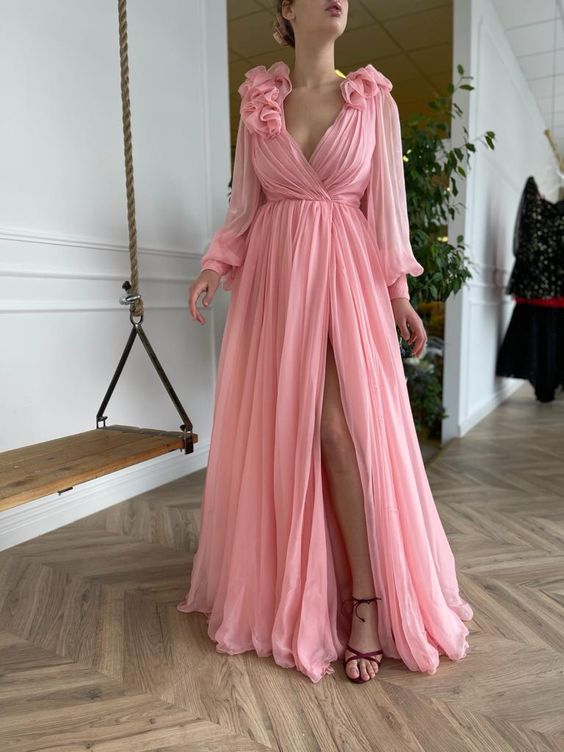 Charming A-Line Prom Evening Dresses,  Princess Gown   cg18763