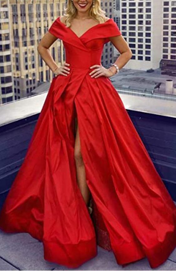 red prom dress   cg18883