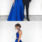Charming Royal Blue Two Pieces Long Prom Dress Party Dresses cg1920