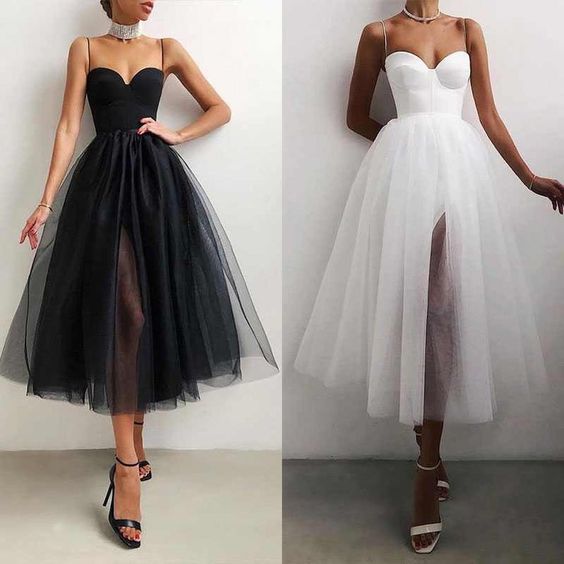 Women’s dress, engagement dress, Sweetheart Neck Sleeveless Spaghetti Strap Prom Dress    cg19309
