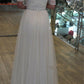 Beach Wedding Dresses Long Bridal Gowns Belted Plus Size Prom Dress    cg20081