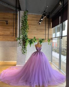 elegant lavender prom dresses 2021 ball gown evening dress     cg20512