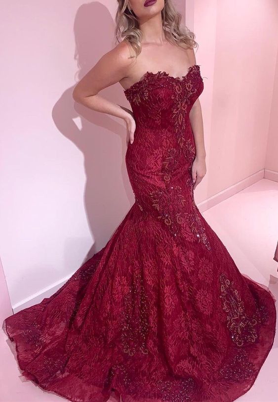 lace Prom Dresses Evening Gowns 2021     cg20763