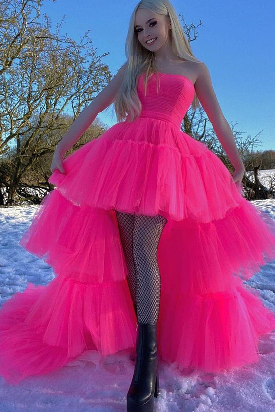 Pink Princess Prom Dress Formal Evening Gowns    cg20885