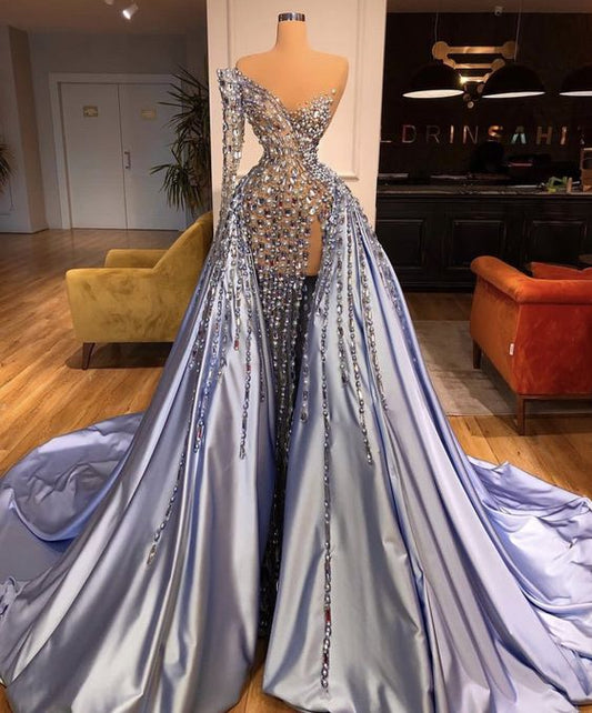 Sexy Long Prom Dress With Slit, Popular Mermaid Evening Dress     cg20899