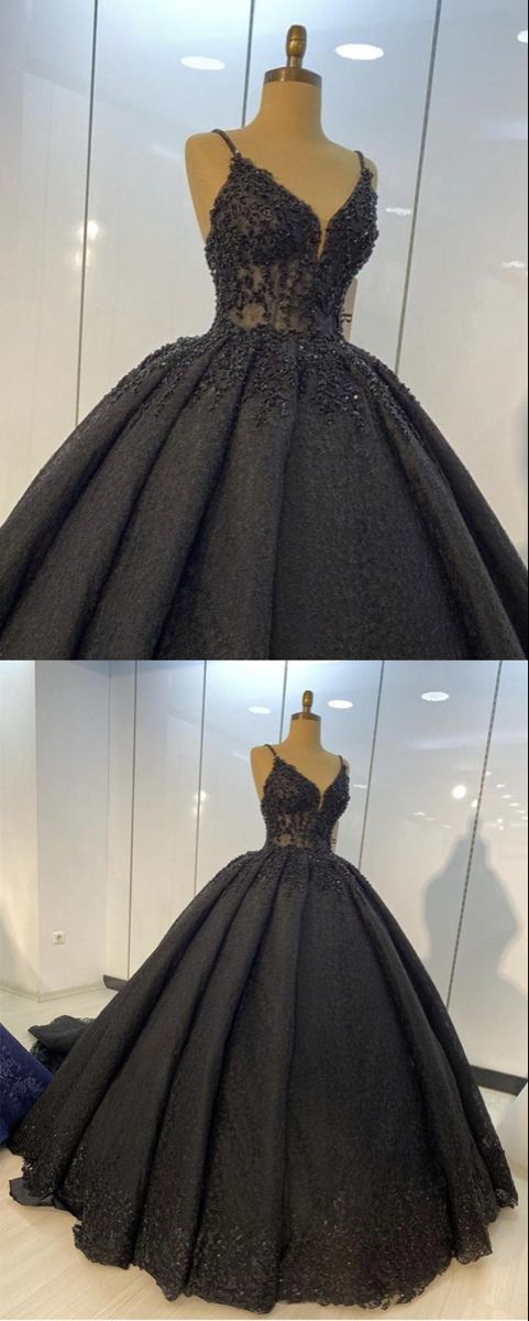 Prom Dresses Black lace wedding dresses    cg21758