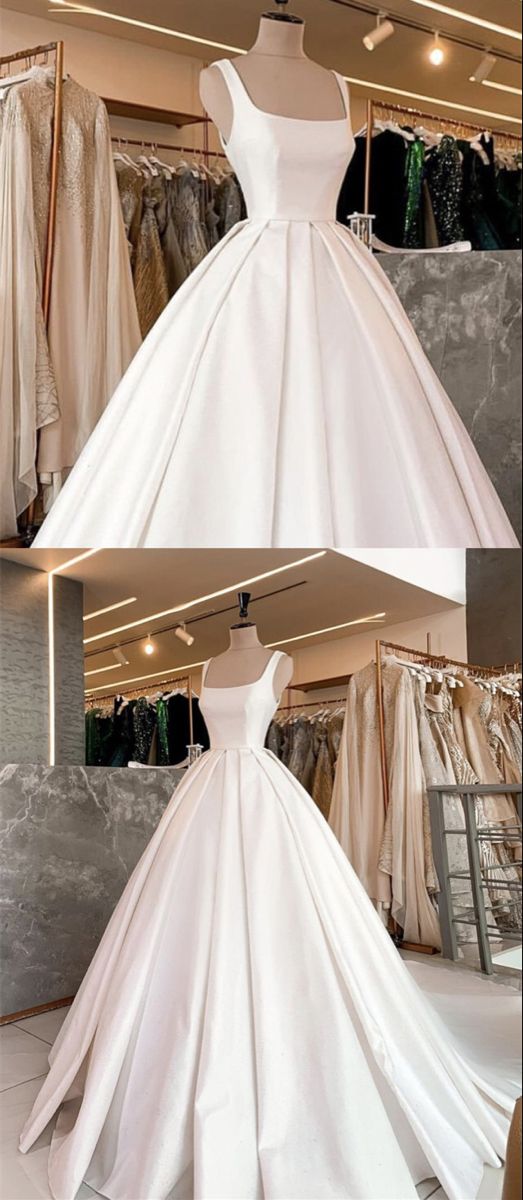 Simple Wedding Ball Gown Dresses prom dress for women    cg21853