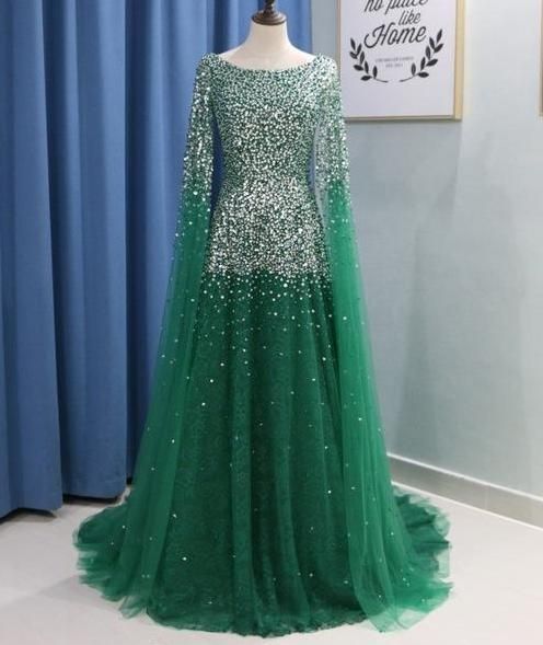 LUXURY ARABIC EVENING DRESSES Prom Dress    cg21996