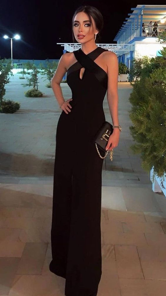 black long prom dress, evening dress    cg22335