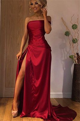 A line red Prom Dress       cg23180