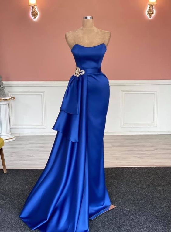 Glamorous royal blue Long Prom/Evening Dress          cg23613