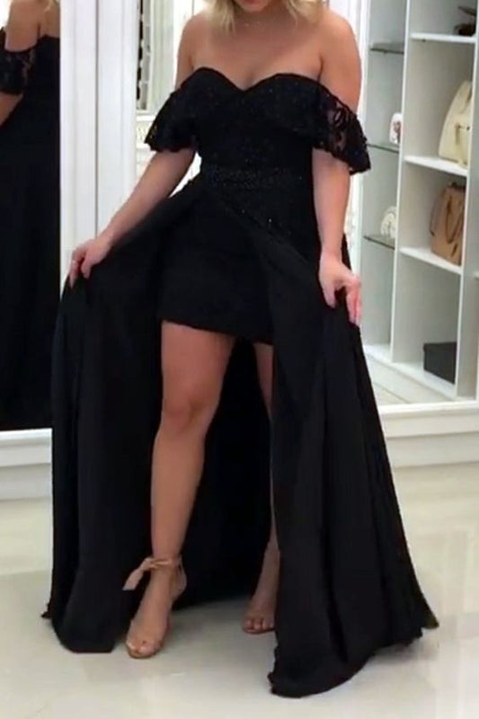 black formal dresses,black evening gowns,black prom dresses cg2401