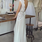 2019 Beach Boho Wedding Dresses Backless Bohemian Lace Tulle Bridal dress prom Gown cg3176