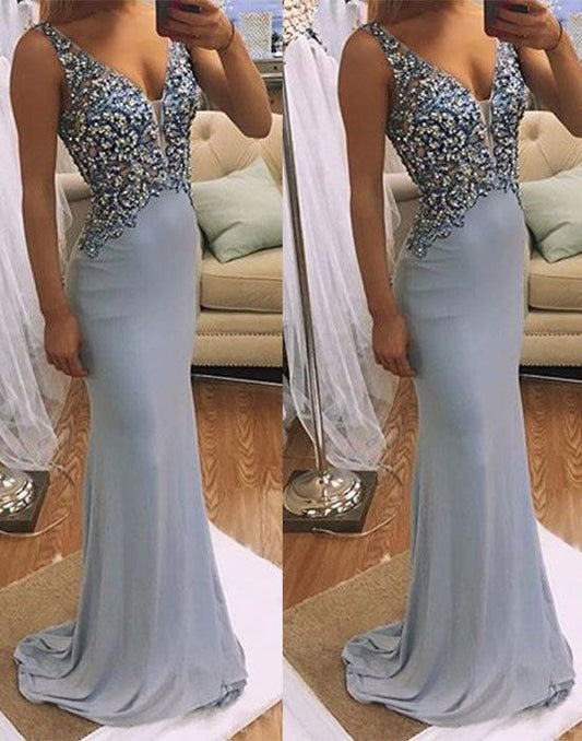 Charming Long Prom Dress, Mermaid Prom Dress,Elegant Prom Dress,Long Evening Dress,Formal Gown  cg4815