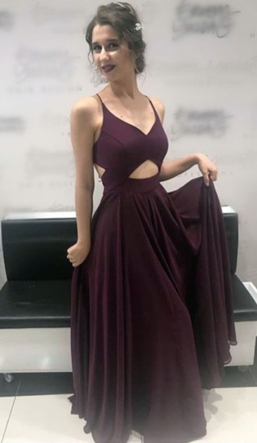 Grape Prom Dress, Long Prom Dresses Styles cg5069