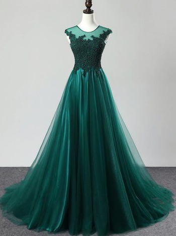 dark Green New Arrival A-Line Prom Dress cg5087