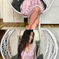 Pink V-neck Long Sleeves Lace Appliques Short Homecoming Dresses  cg669