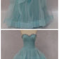 Light Green Tulle Sweetheart Prom Dress  cg7011