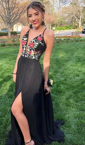 Sexy Sleeveless Prom Dress, Black Prom Gown  cg8039