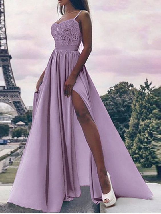 Strap Sexy Evening Dress Prom Dresses Evening Gown 2020  cg8390